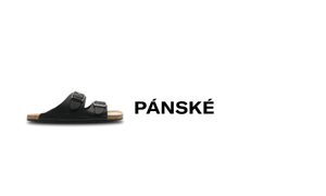 Pánské barefoot pantofle